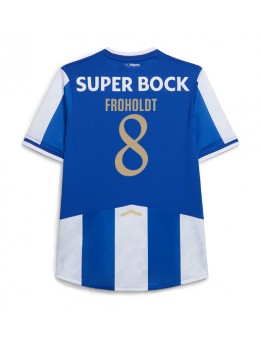 Muži Futbalové oblečenie Porto Victor Froholdt #8 2025-26 Krátky Rukáv - Domáci